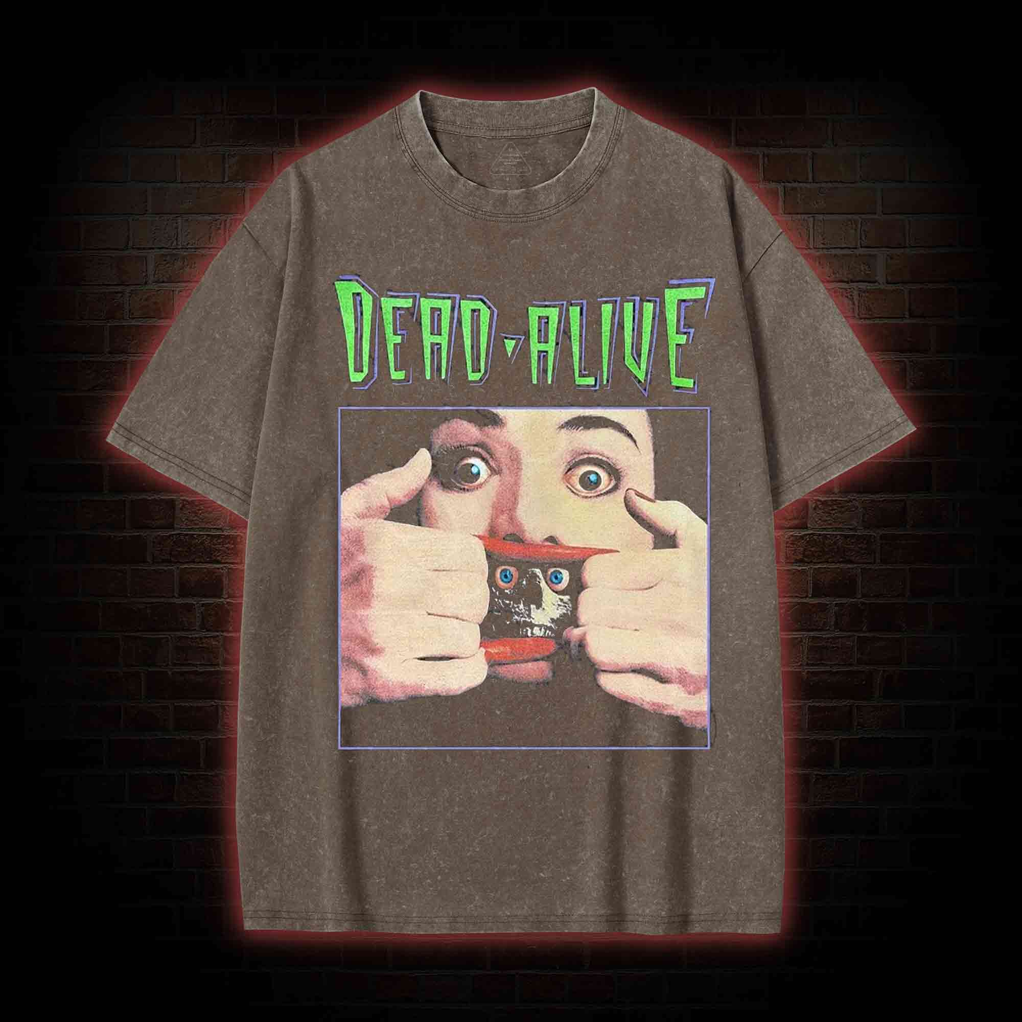 5617 Dead Alive Shirt, Washed T-shirt
