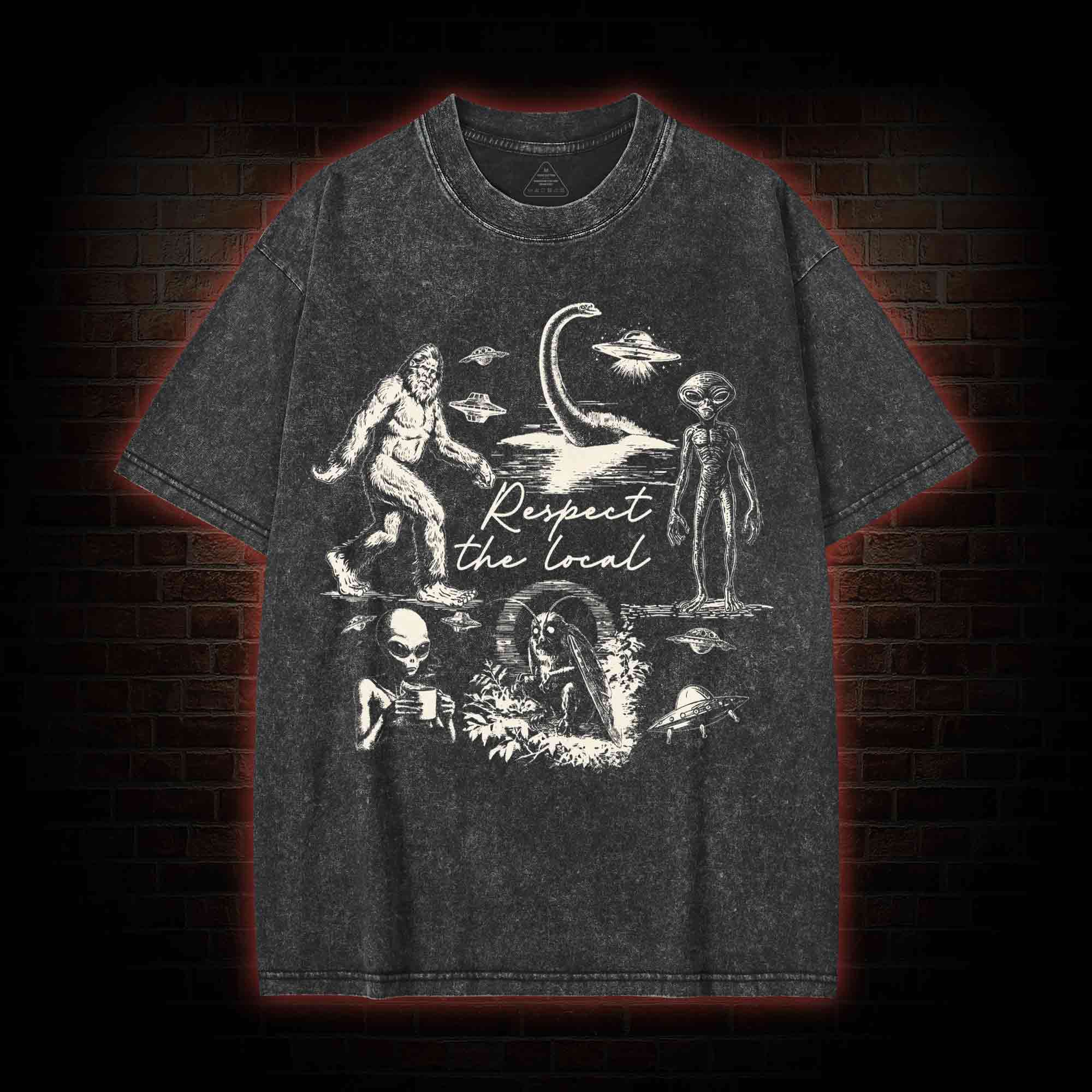 5619 Respect the Local Washed T-shirt