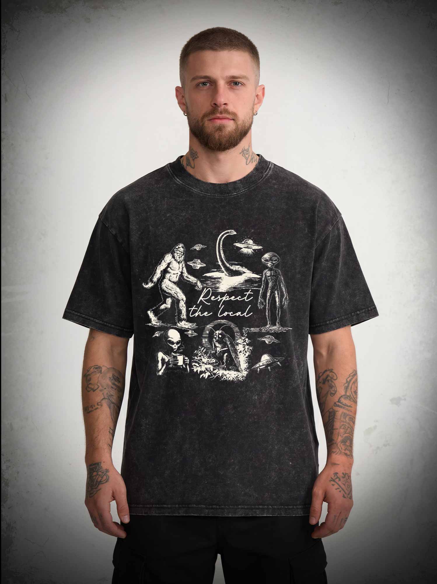 5619 Respect the Local Washed T-shirt