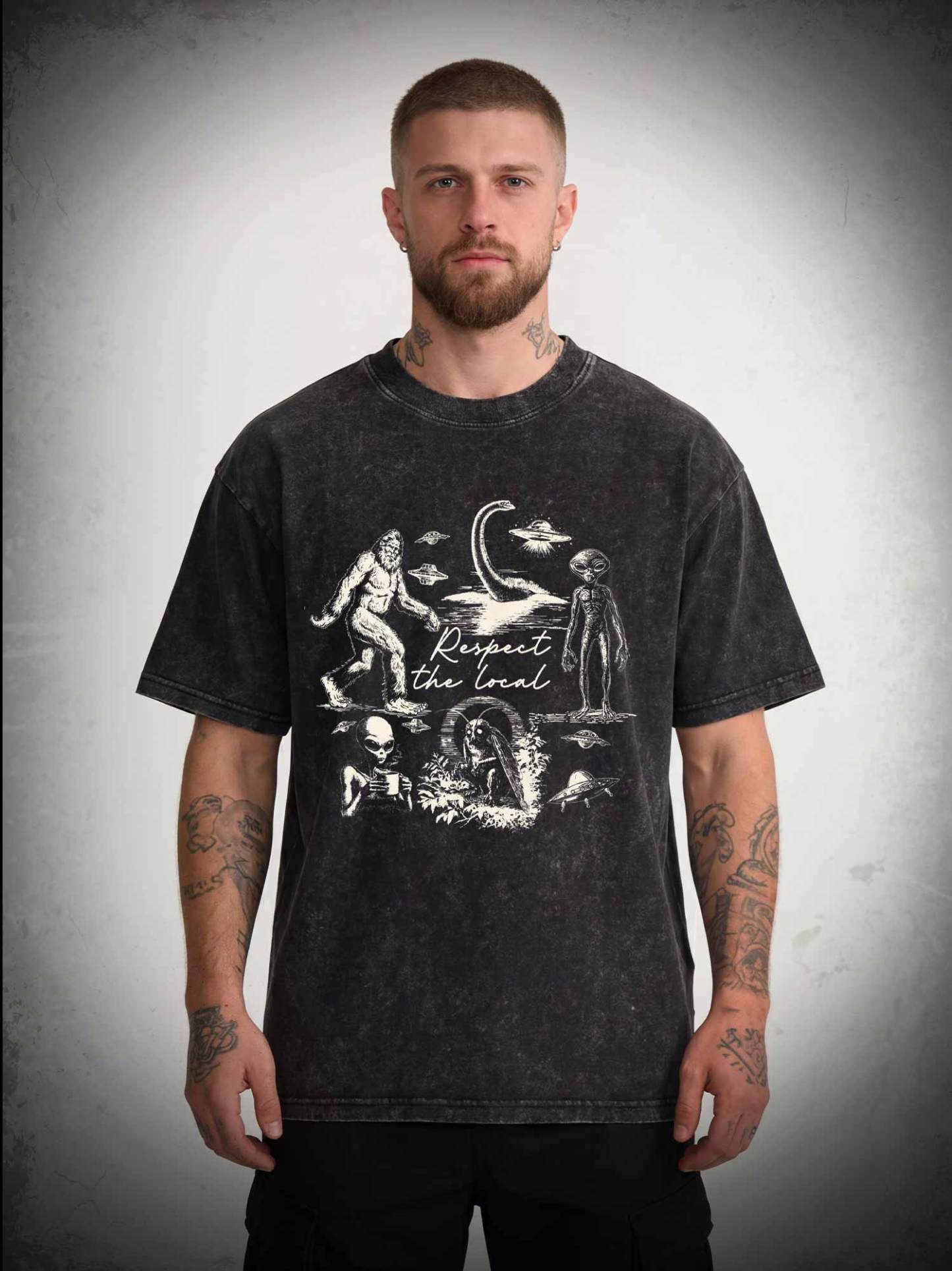 5619 Respect the Local Washed T-shirt
