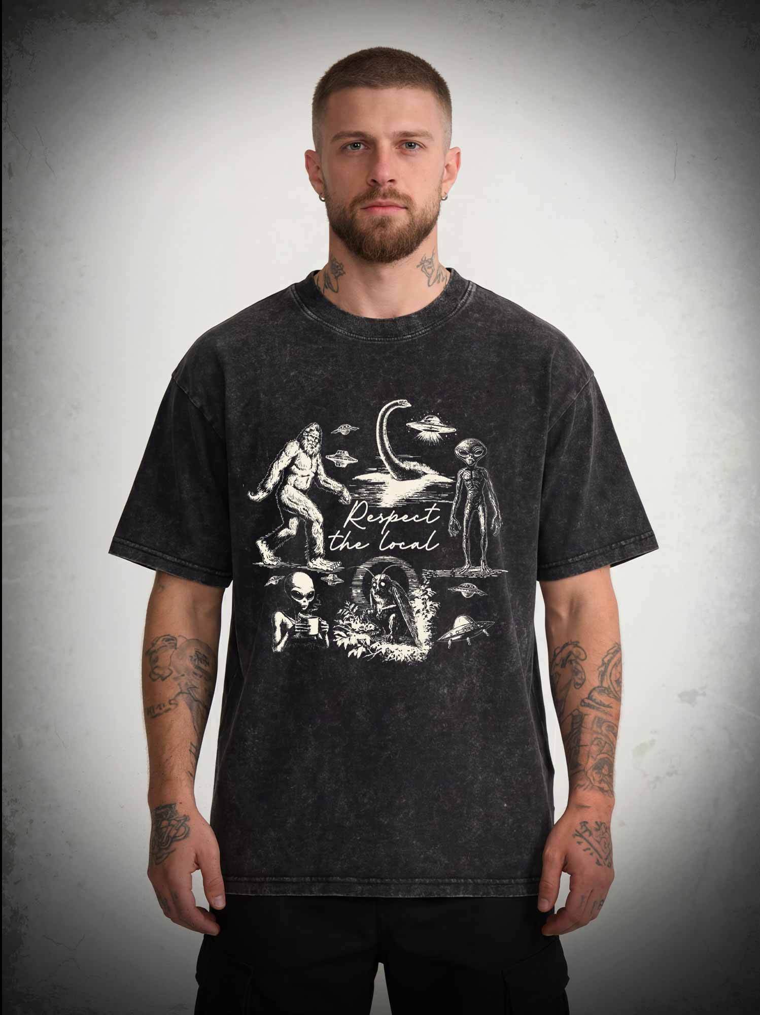5619 Respect the Local Washed T-shirt