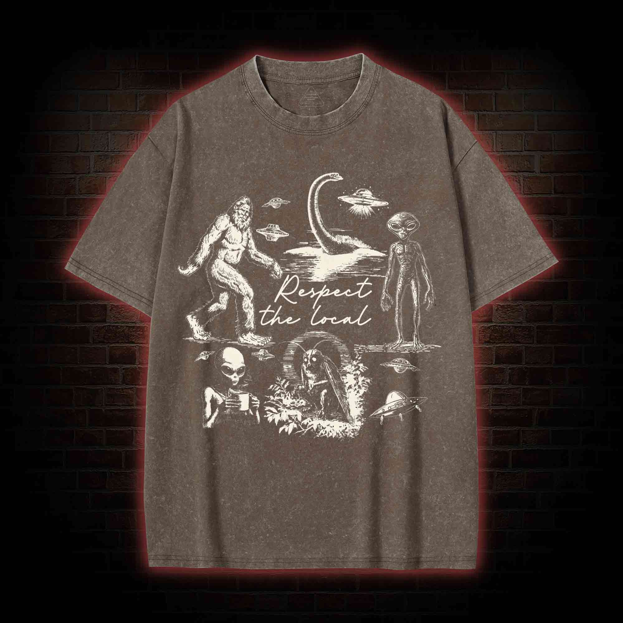 5619 Respect the Local Washed T-shirt