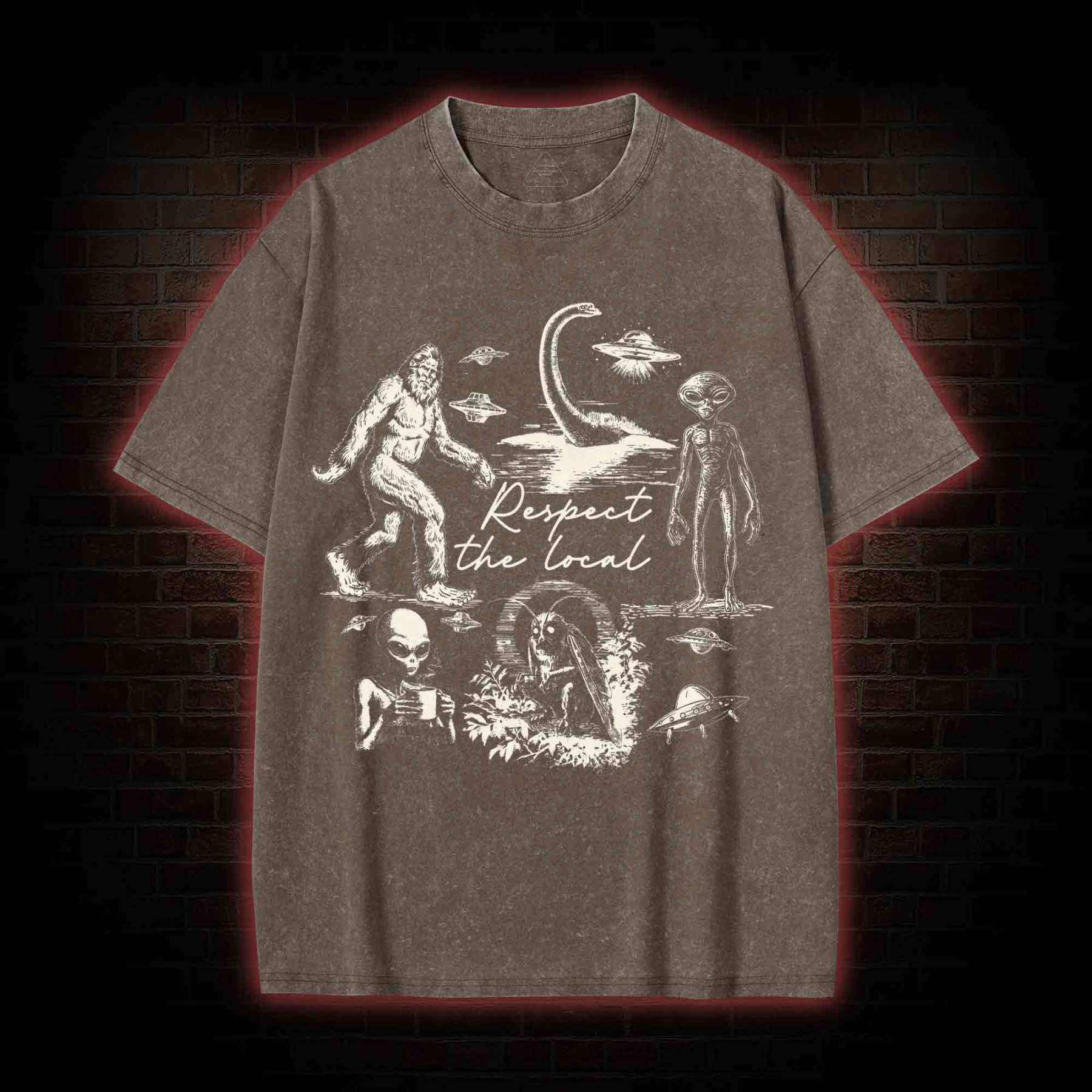 5619 Respect the Local Washed T-shirt