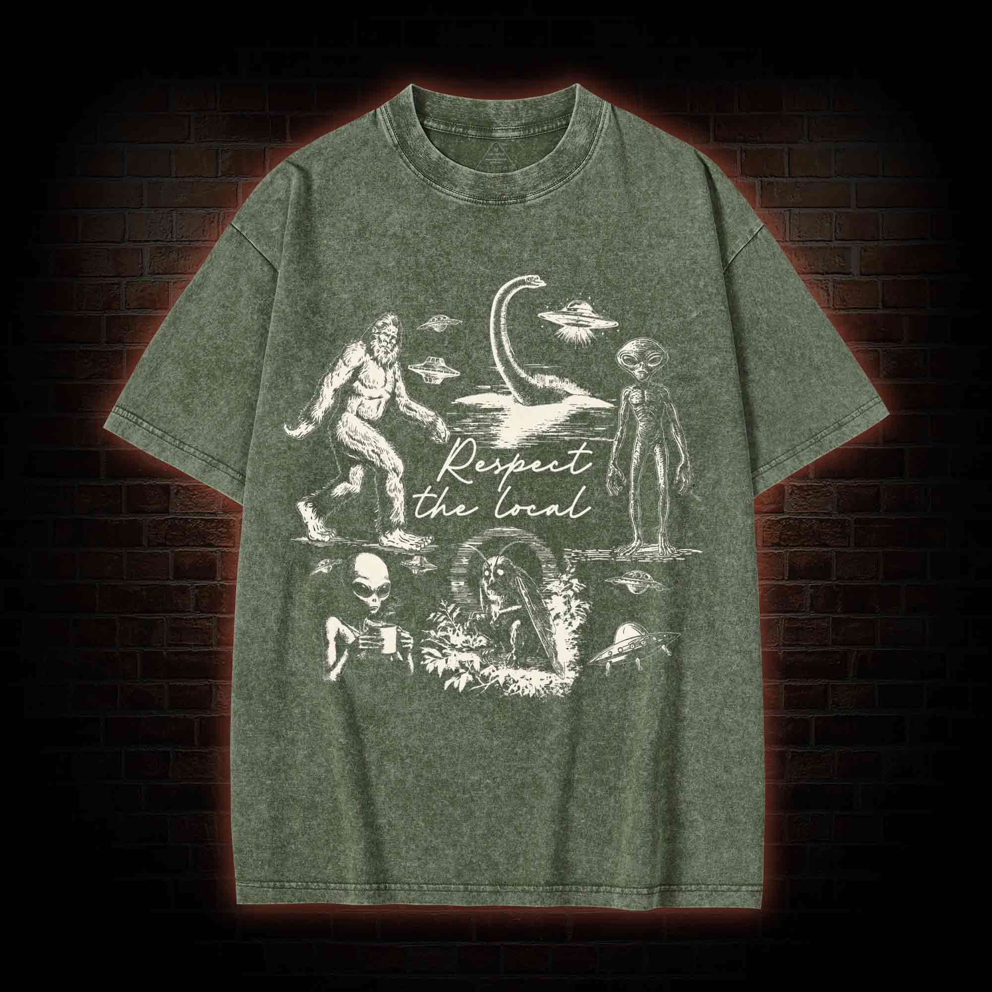 5619 Respect the Local Washed T-shirt