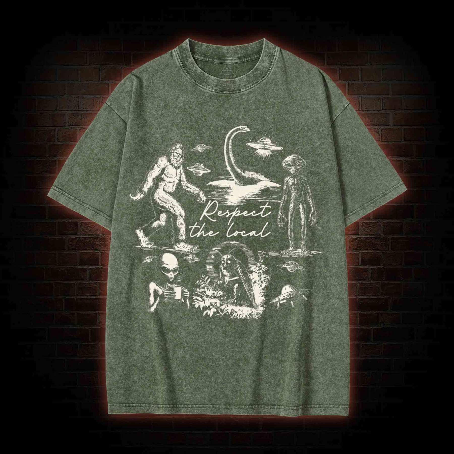 5619 Respect the Local Washed T-shirt