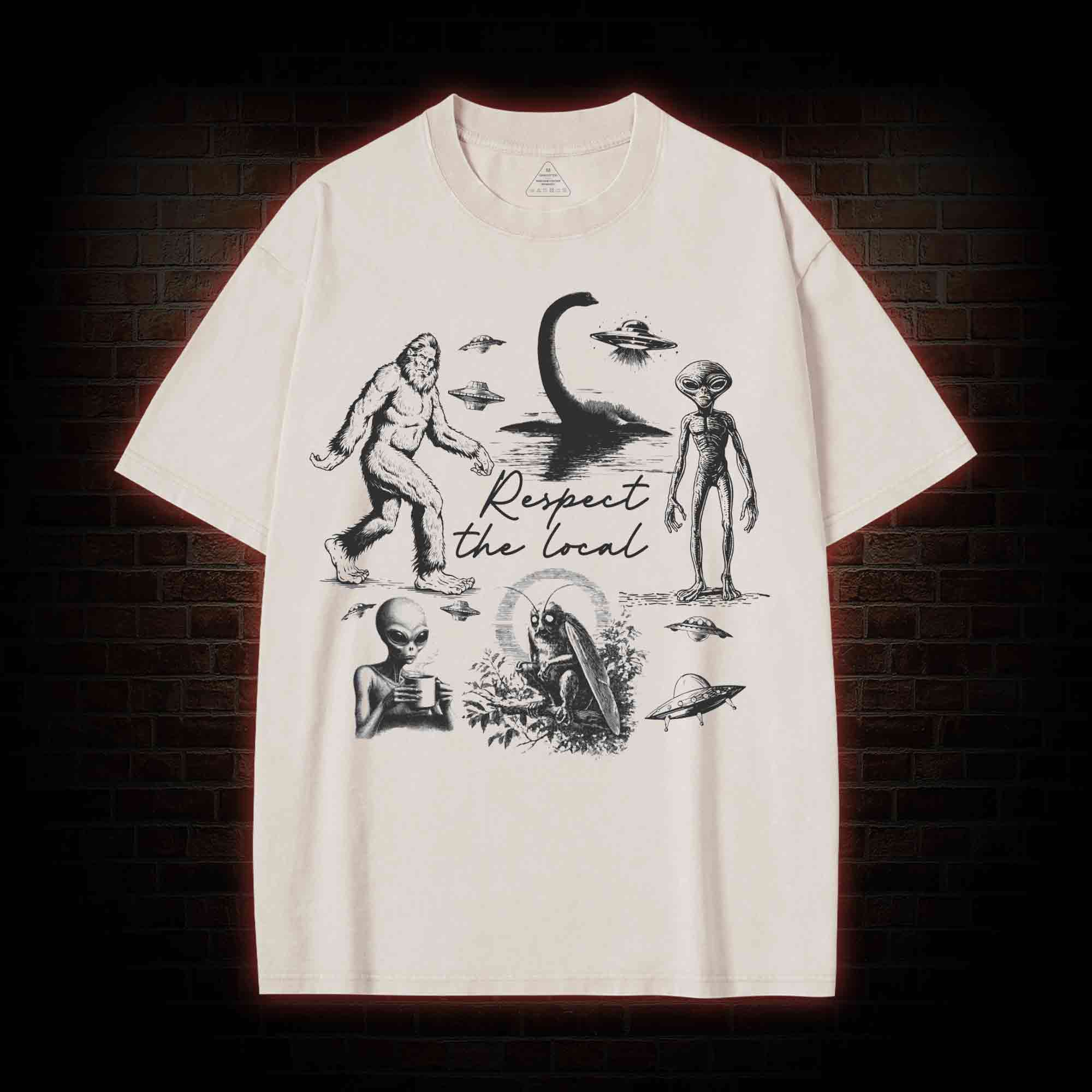 5619 Respect the Local Washed T-shirt