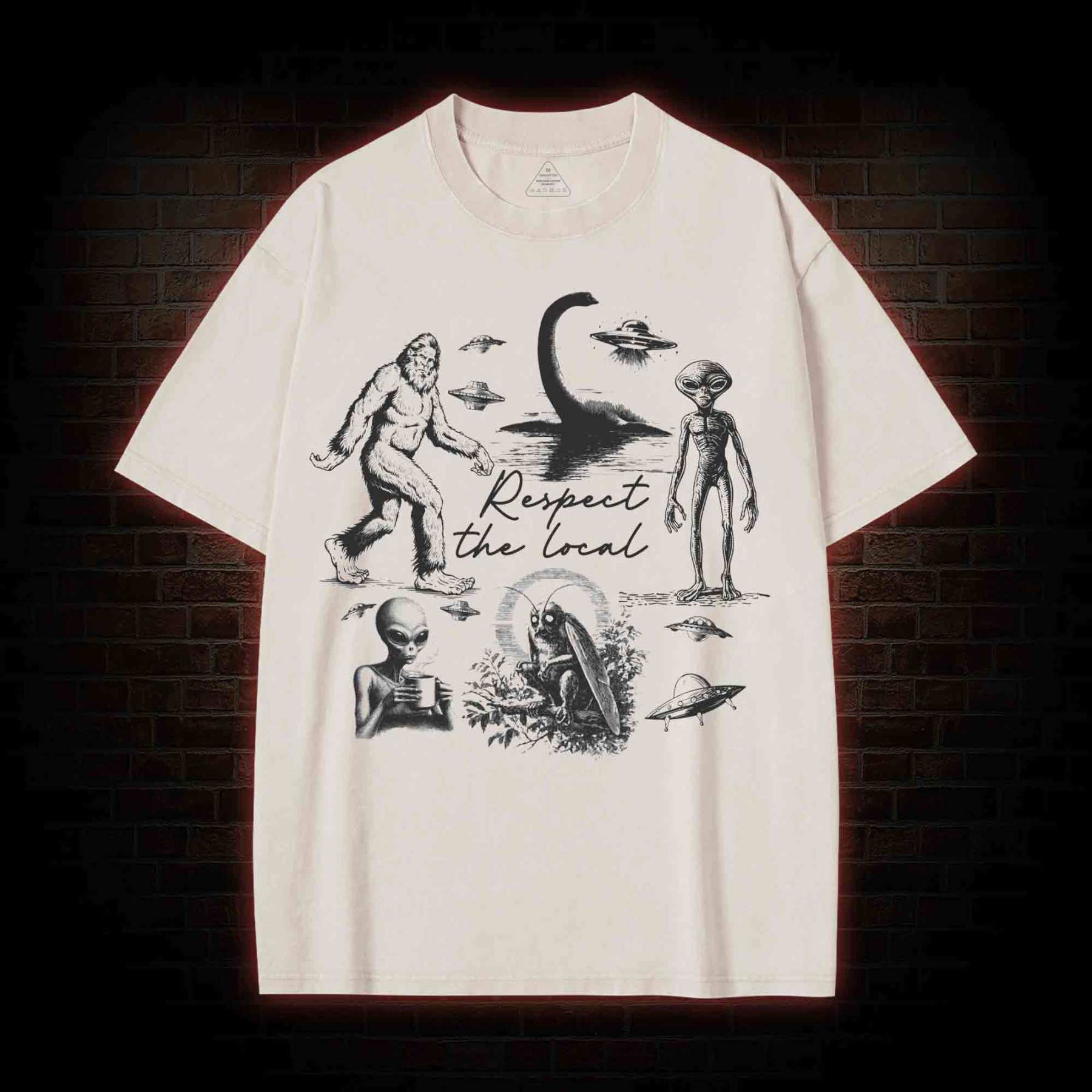 5619 Respect the Local Washed T-shirt