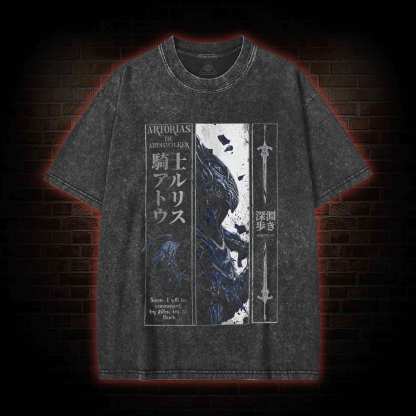 The Abysswalker Forgive Me Washed T-shirt
