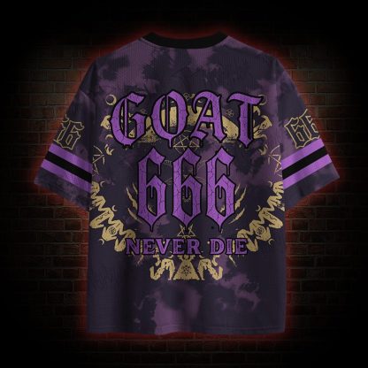 1445-Sataniccat 666 Mesh Jersey