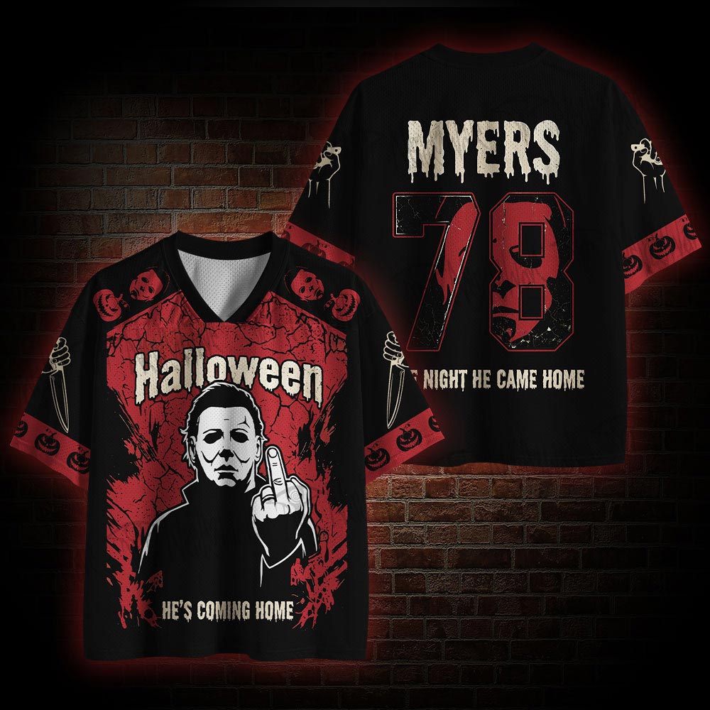 1448 The Night He Came Home Mesh Jersey