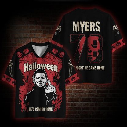 1448 The Night He Came Home Mesh Jersey