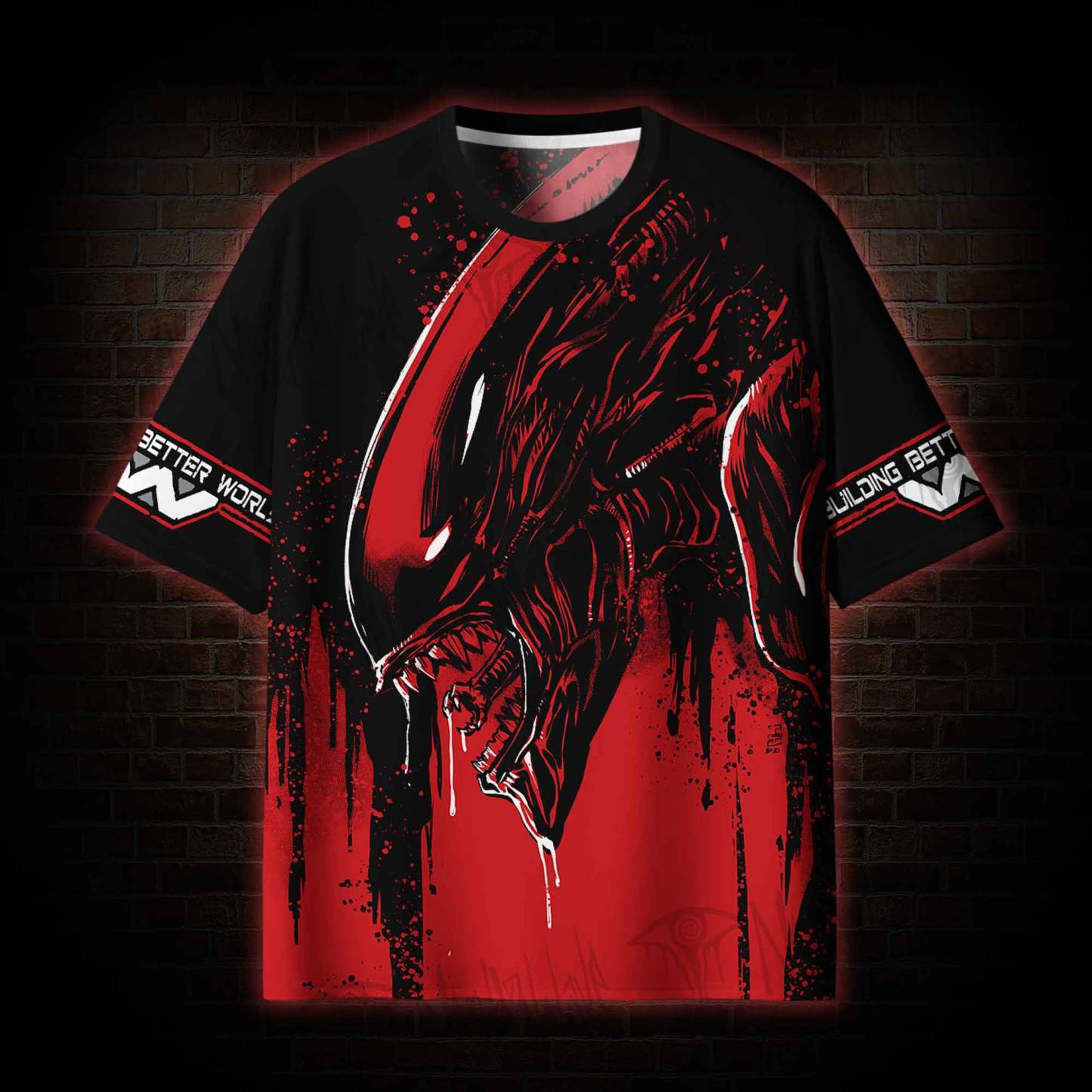 Alien Building Better Worlds Jersey Quick-drying T-shirt