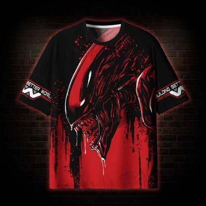 Alien Building Better Worlds Jersey Quick-drying T-shirt