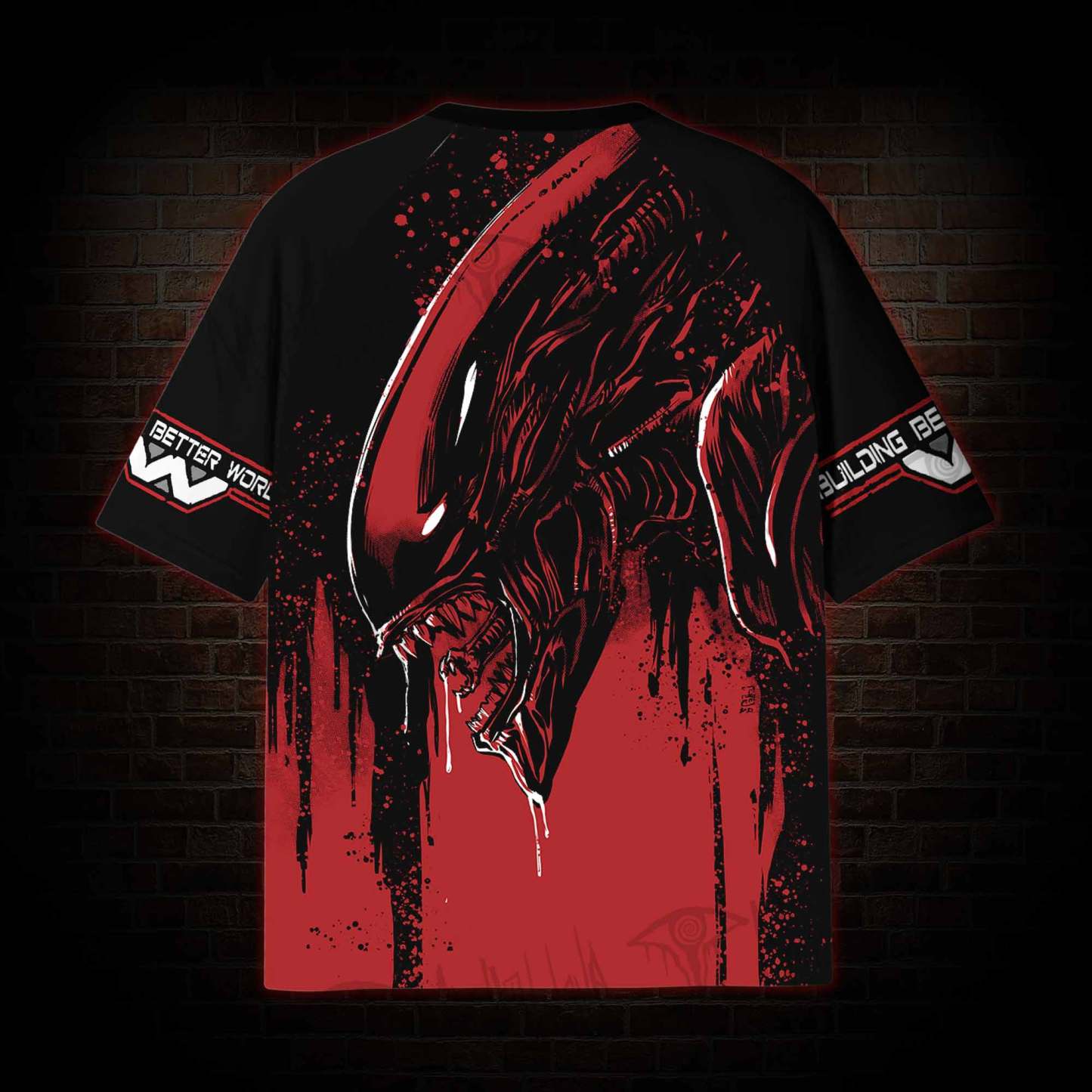 Alien Building Better Worlds Jersey Quick-drying T-shirt