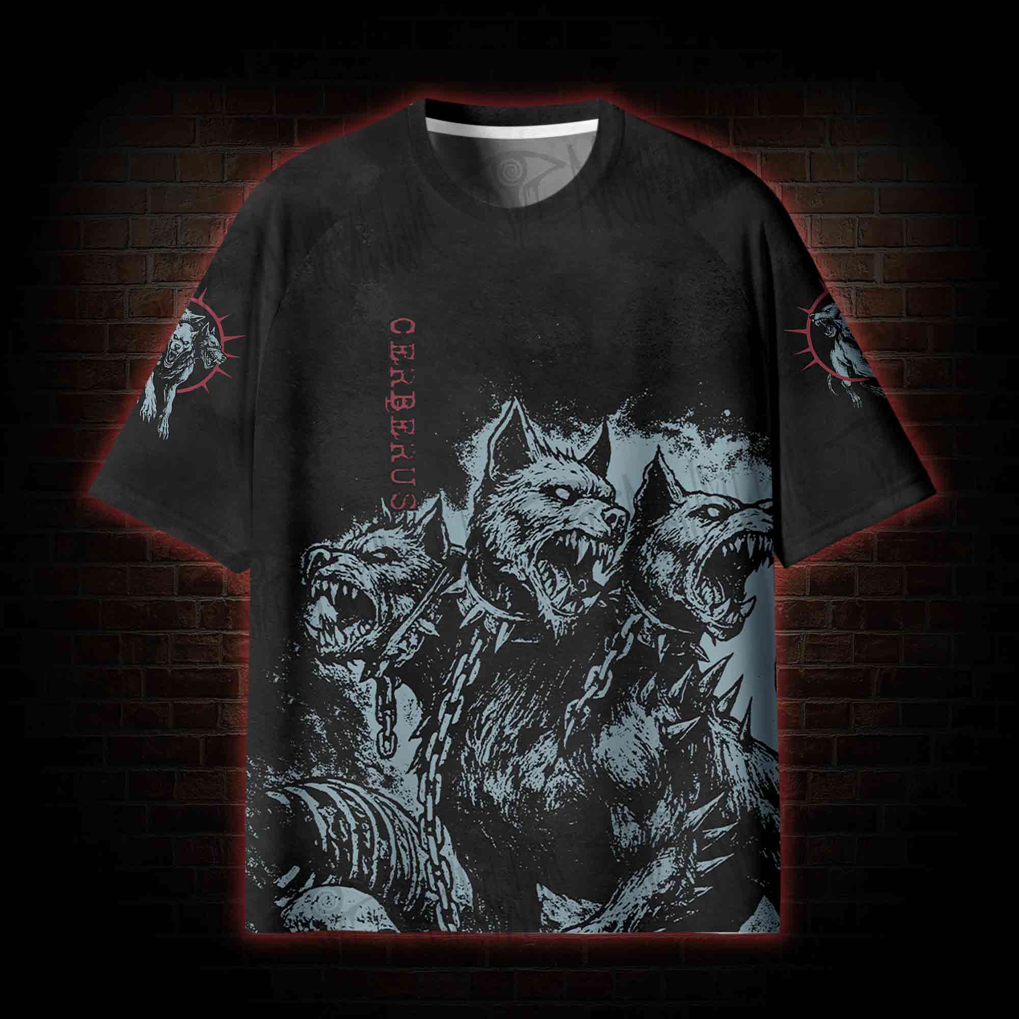 Cerberus Horror Jersey Quick-drying T-shirt