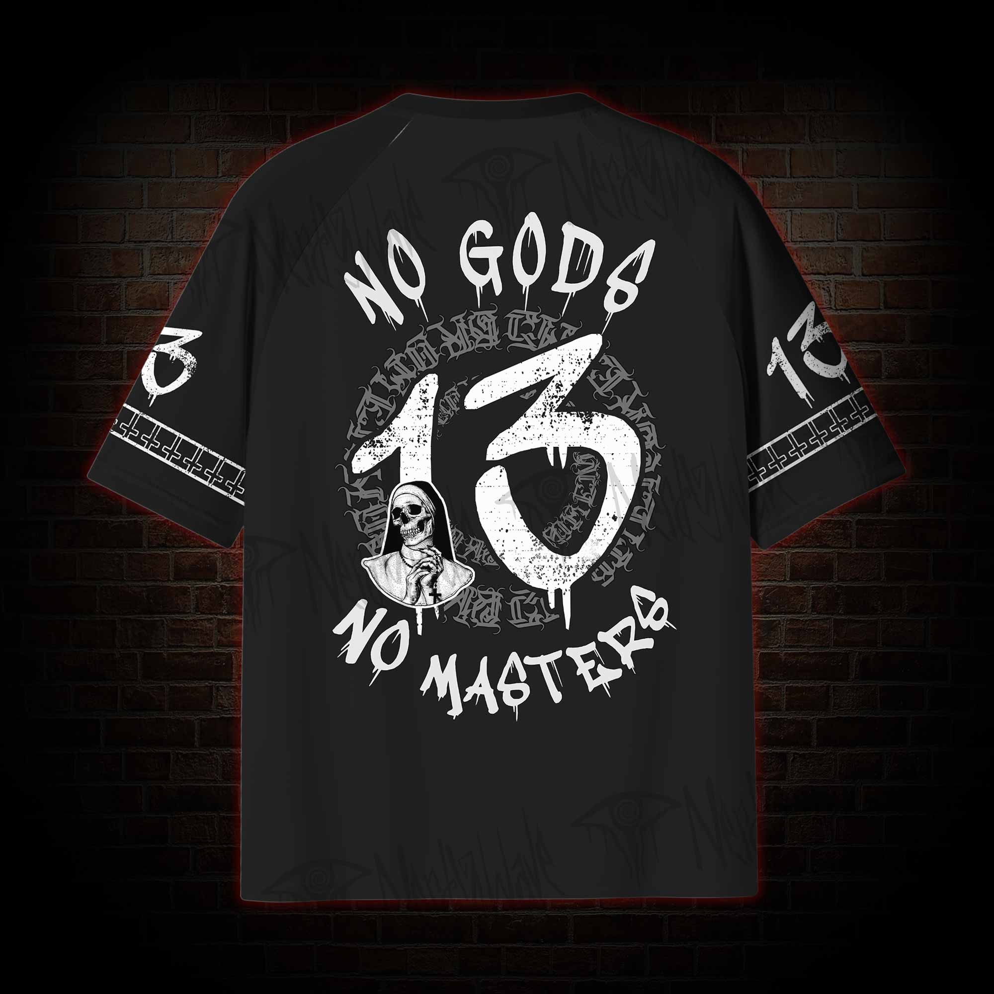 No Gods No Masters Jersey Quick-drying T-shirt