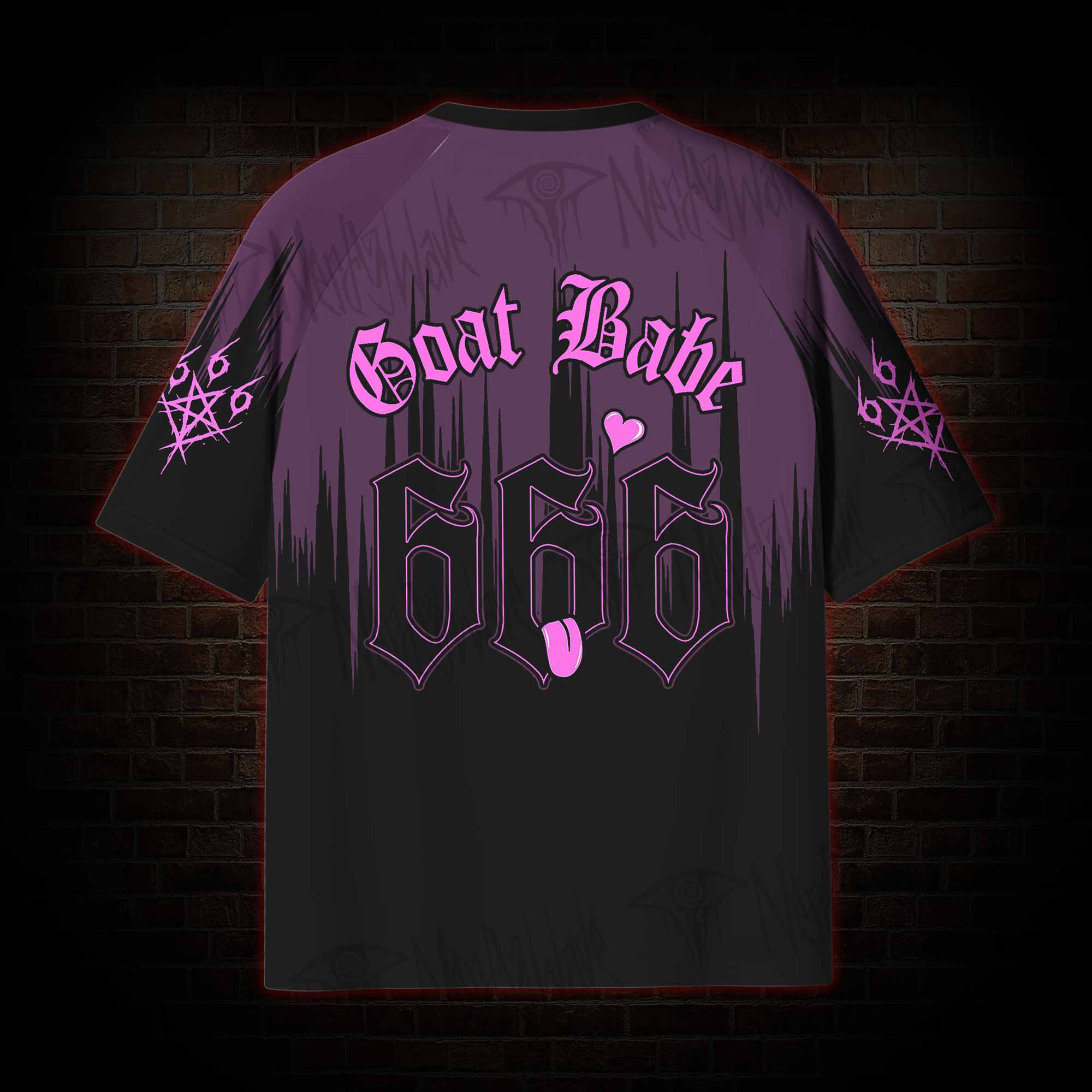 Goat Babe Jersey Quick-drying T-shirt