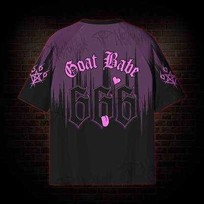 Goat Babe Jersey Quick-drying T-shirt