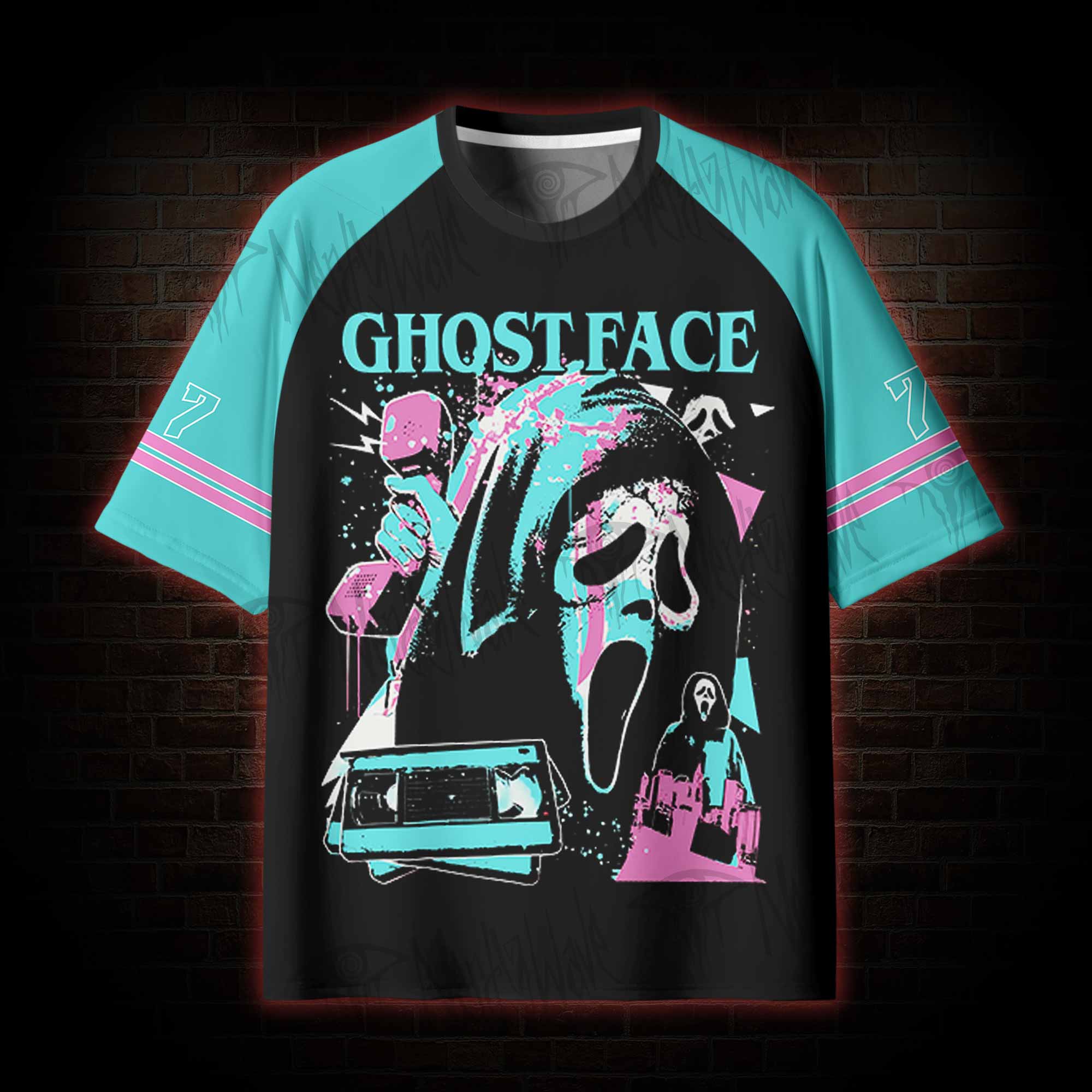 What's Your Favortie Scary Movie? Horror Jersey Quick-drying T-shirt