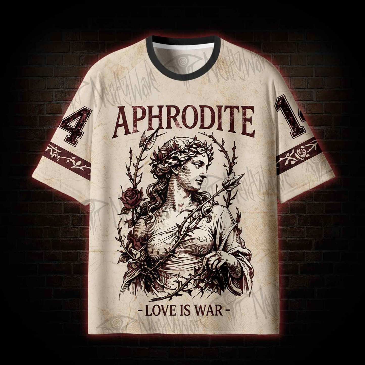 Love is War Greek mythology Jersey Quick-drying T-shirt