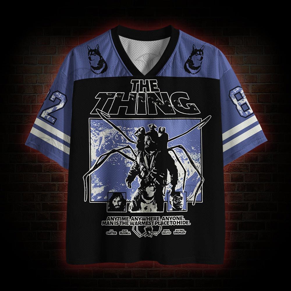 Anytime Man is the Warmest Place to Hide Mesh Jersey