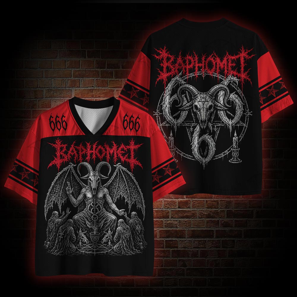 Baphomet 666 Mesh Jersey
