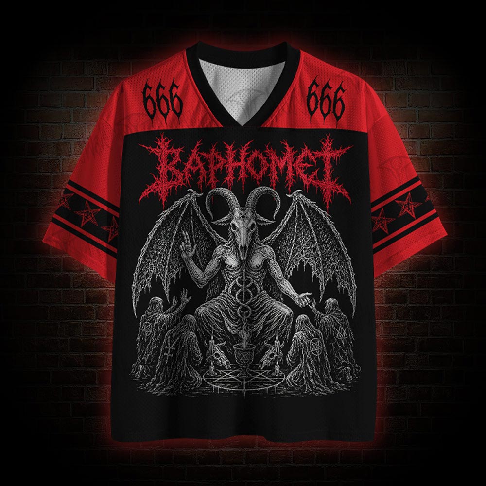 Baphomet 666 Mesh Jersey
