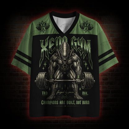 Champions are Built Not Born Mesh Jersey