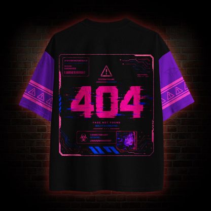 Glitched Mesh Jersey