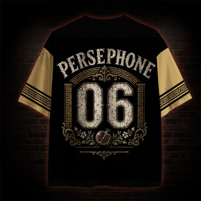 Persephone Pomegranate Mesh Jersey