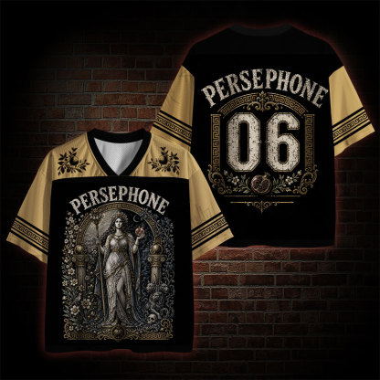 Persephone Pomegranate Mesh Jersey