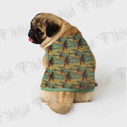 Bigfoot Surfing Pet Jersey