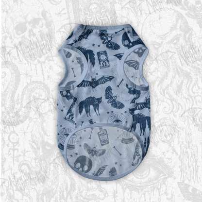 Mysterious Cats and Bats Pet Jersey