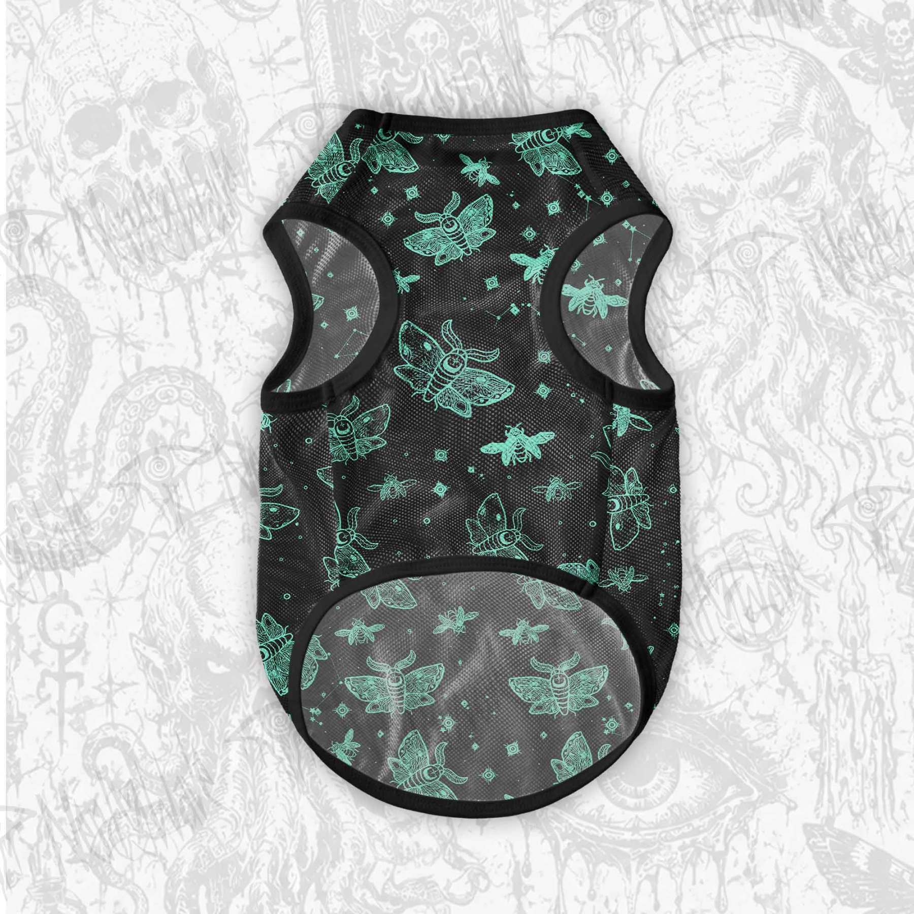Midnight Flying Insects Pet Jersey