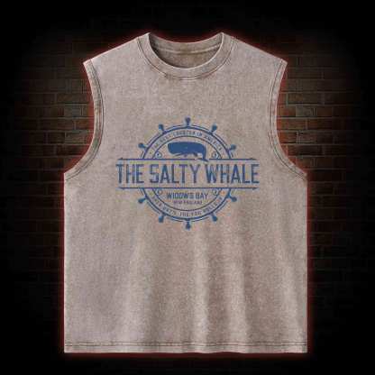 The Salty Whale Washed Tank Top