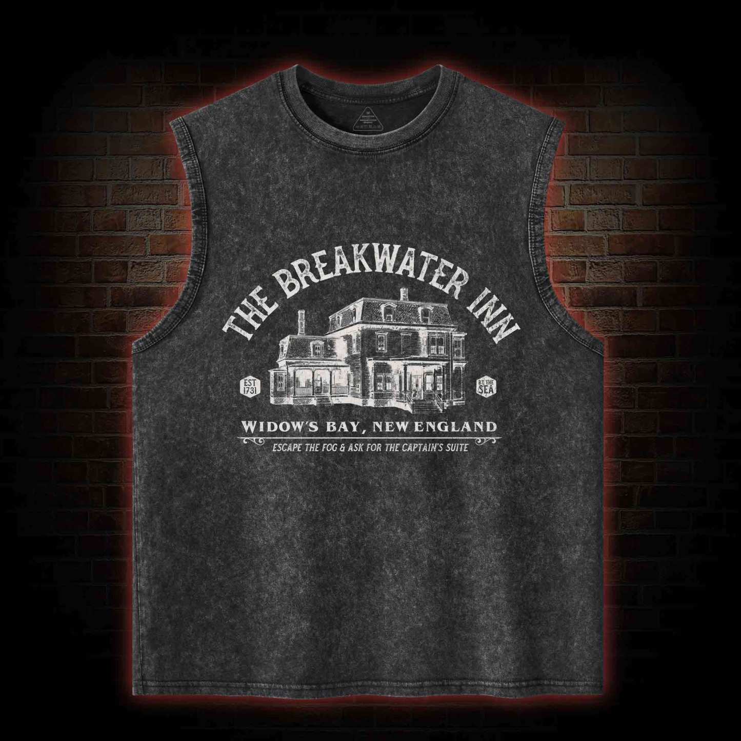 By the Sea Washed Tank Top