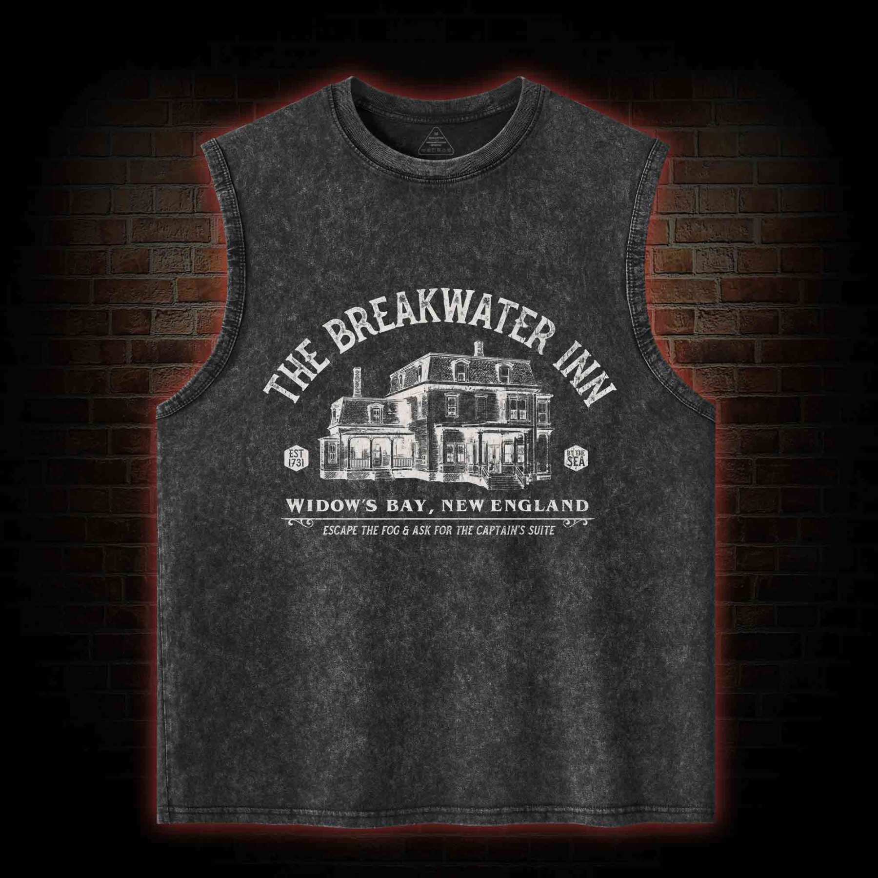 By the Sea Washed Tank Top