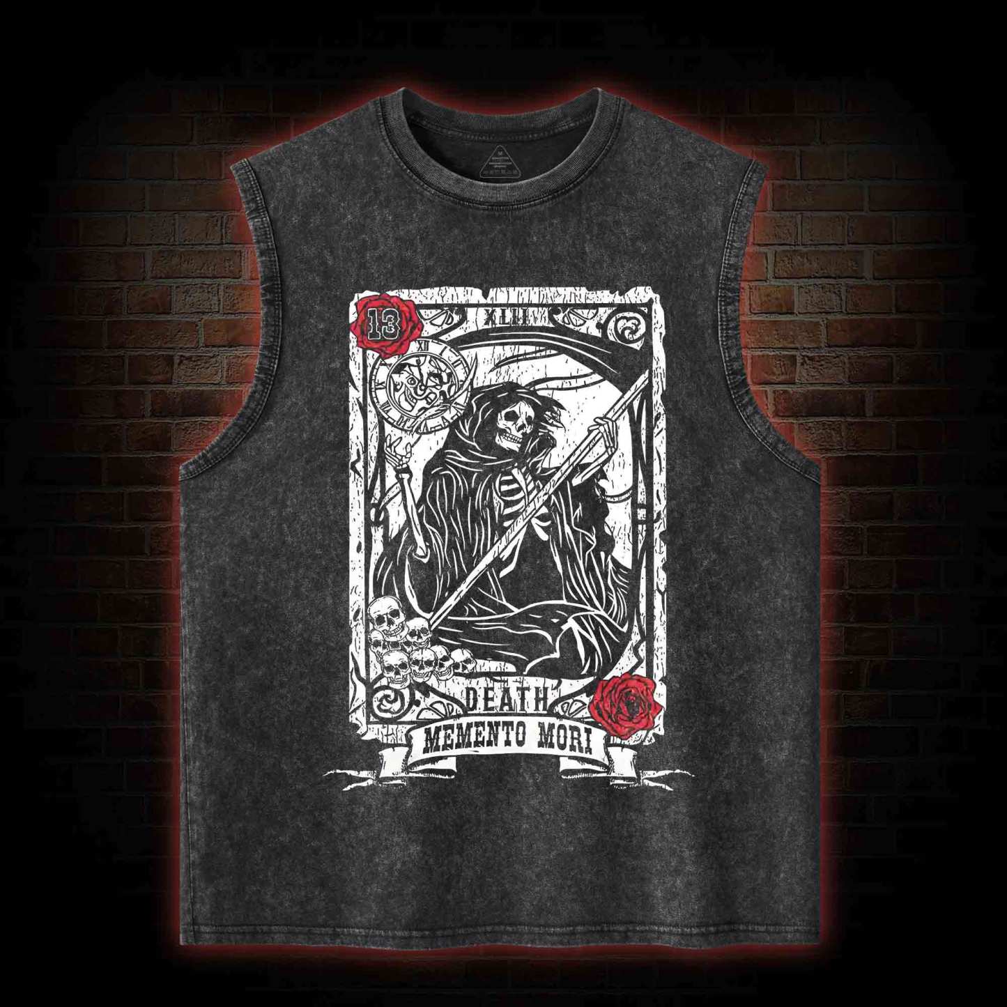 Memento Mori Washed Tank Top