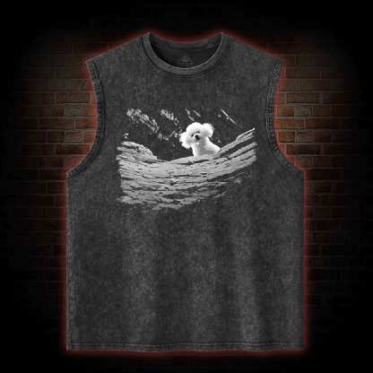Precious Dog Washed Tank Top