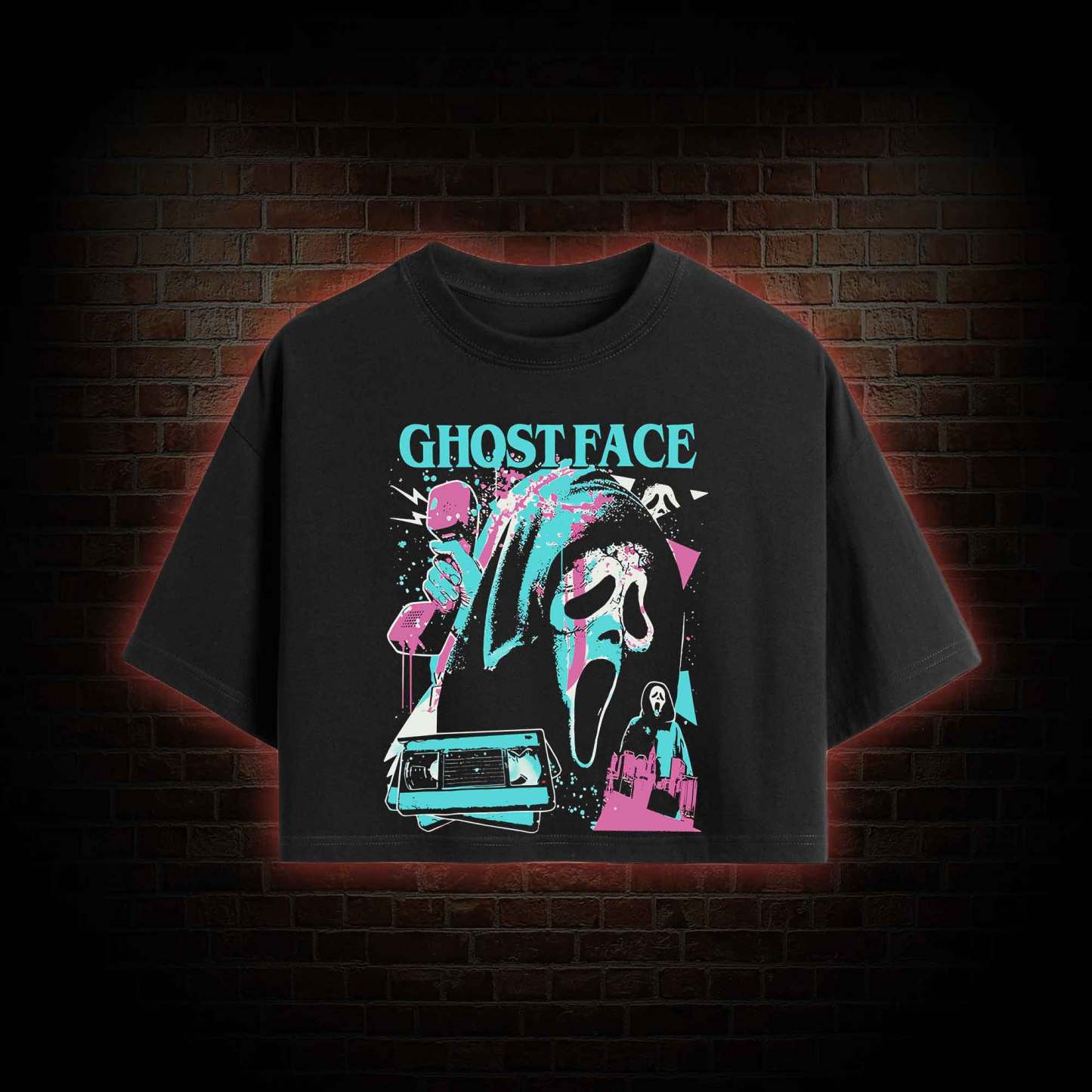 What's Your Favortie Scary Movie? Horror Crop Top