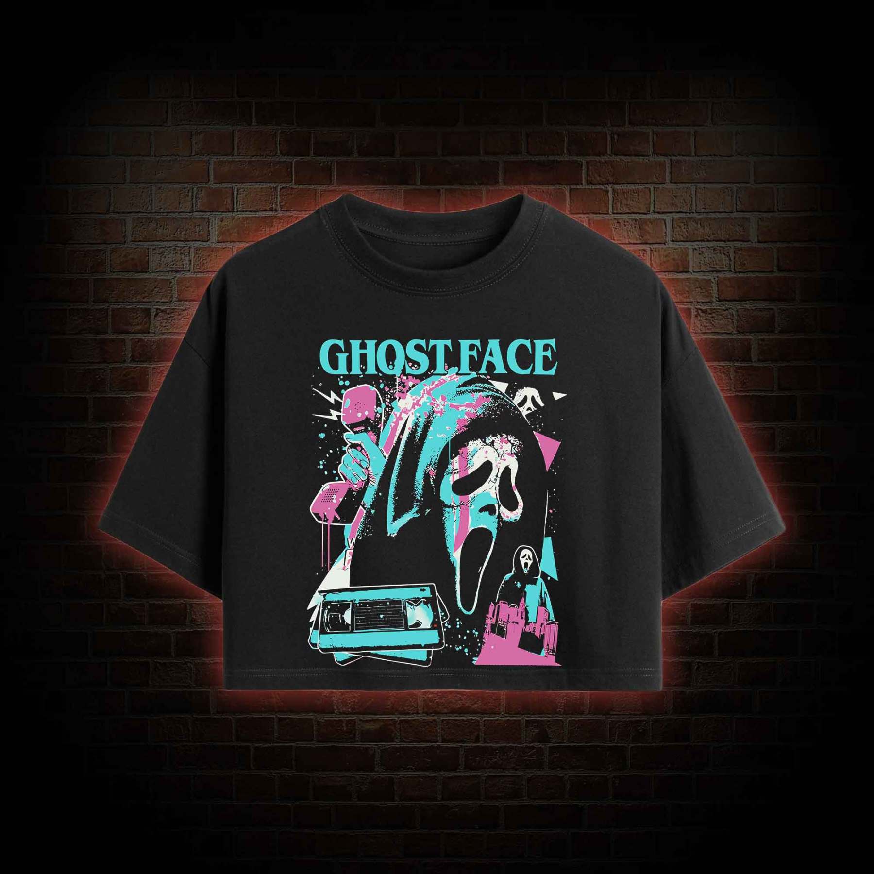 What's Your Favortie Scary Movie? Horror Crop Top