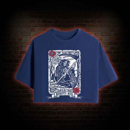 Memento Mori Crop Top