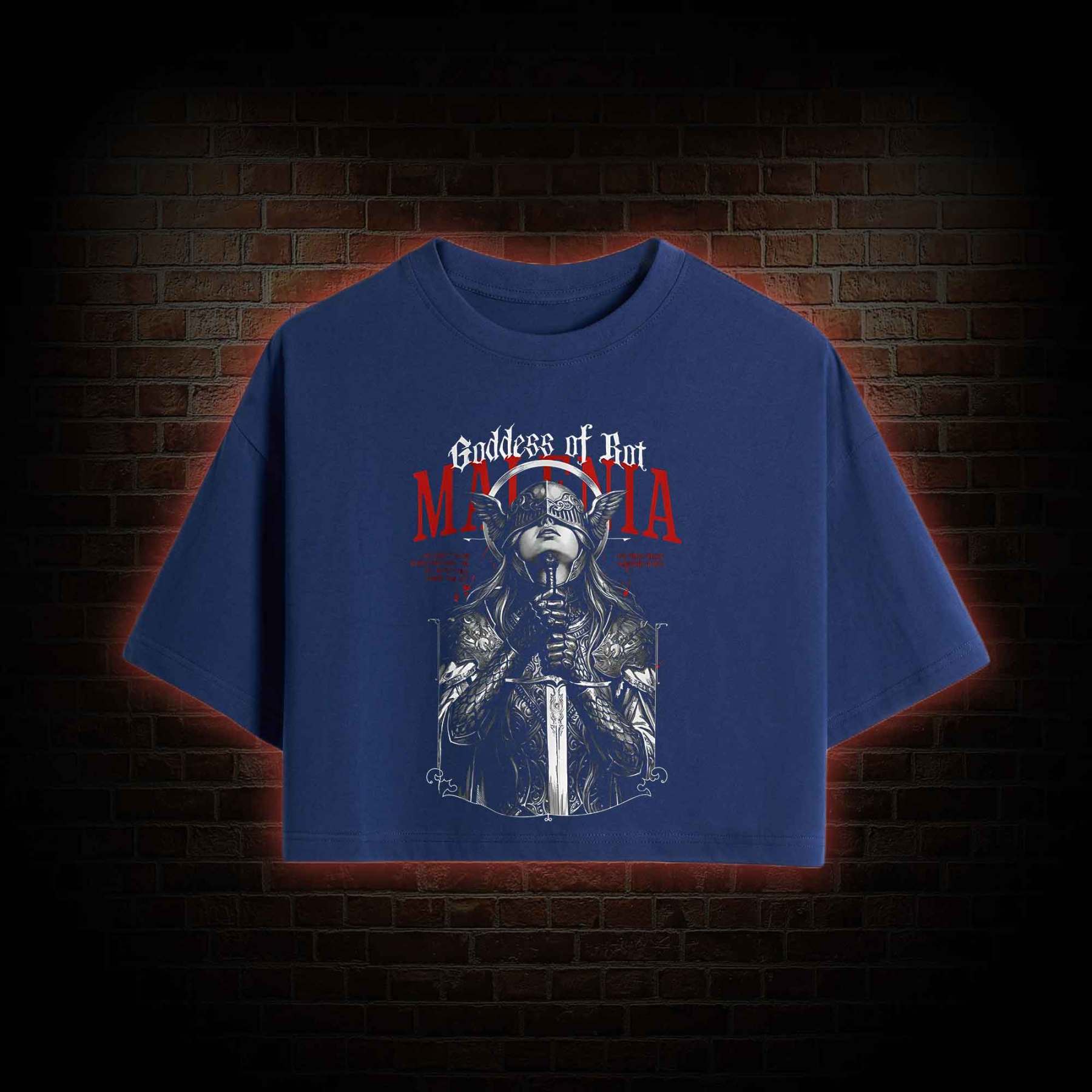 Goddess of Rot Crop Top