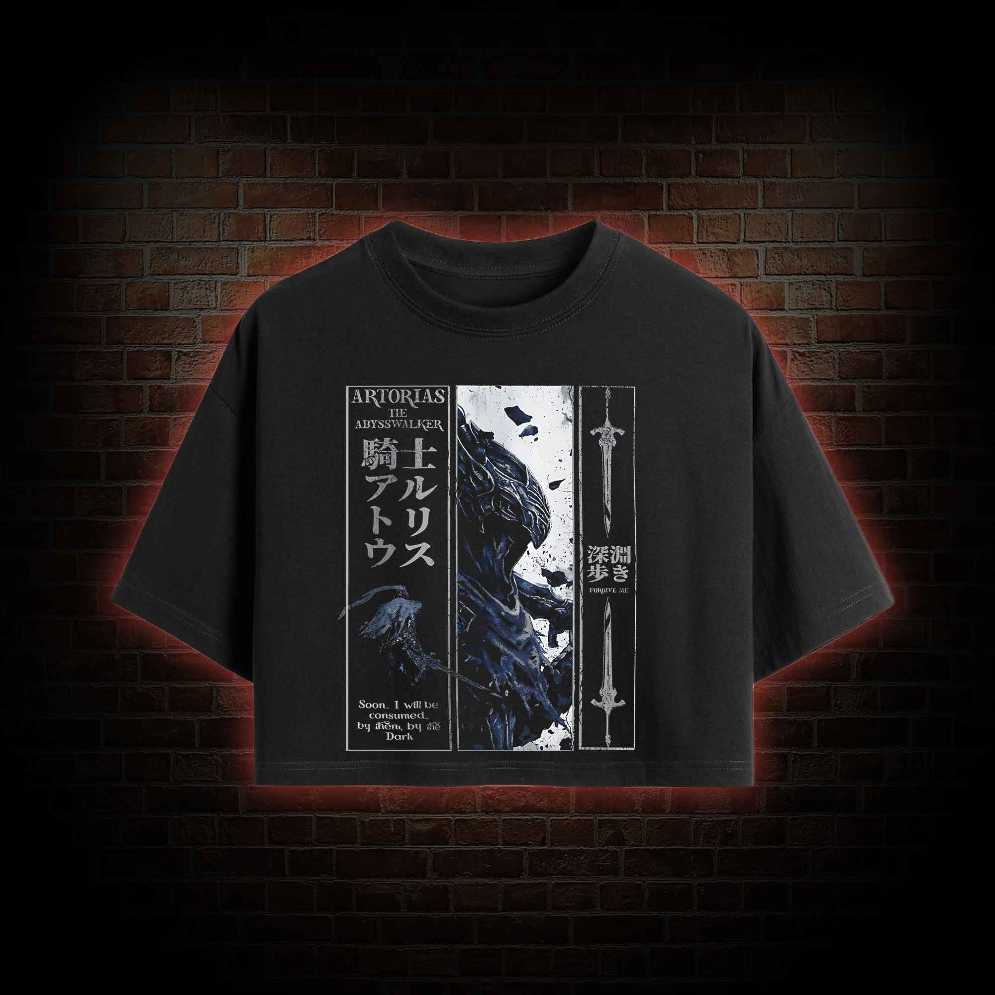 The Abysswalker Forgive Me Crop Top