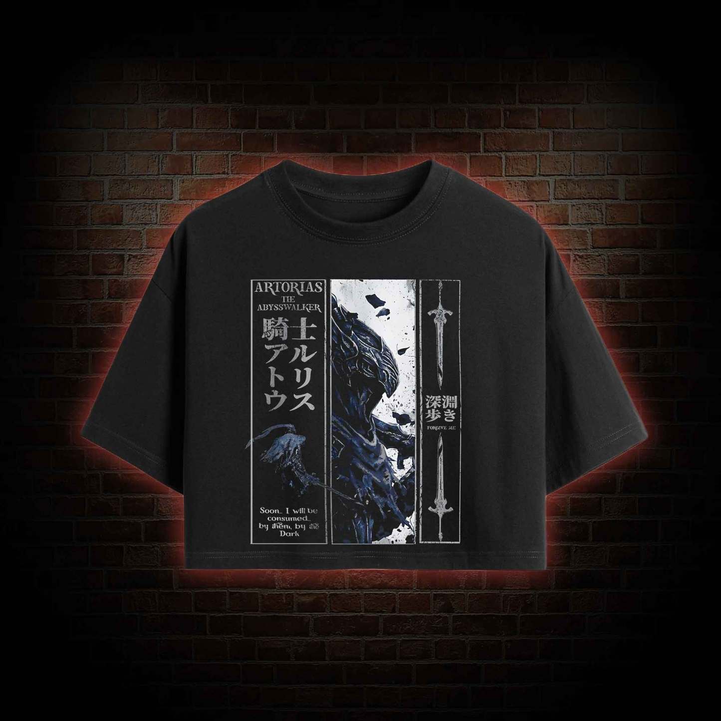 The Abysswalker Forgive Me Crop Top