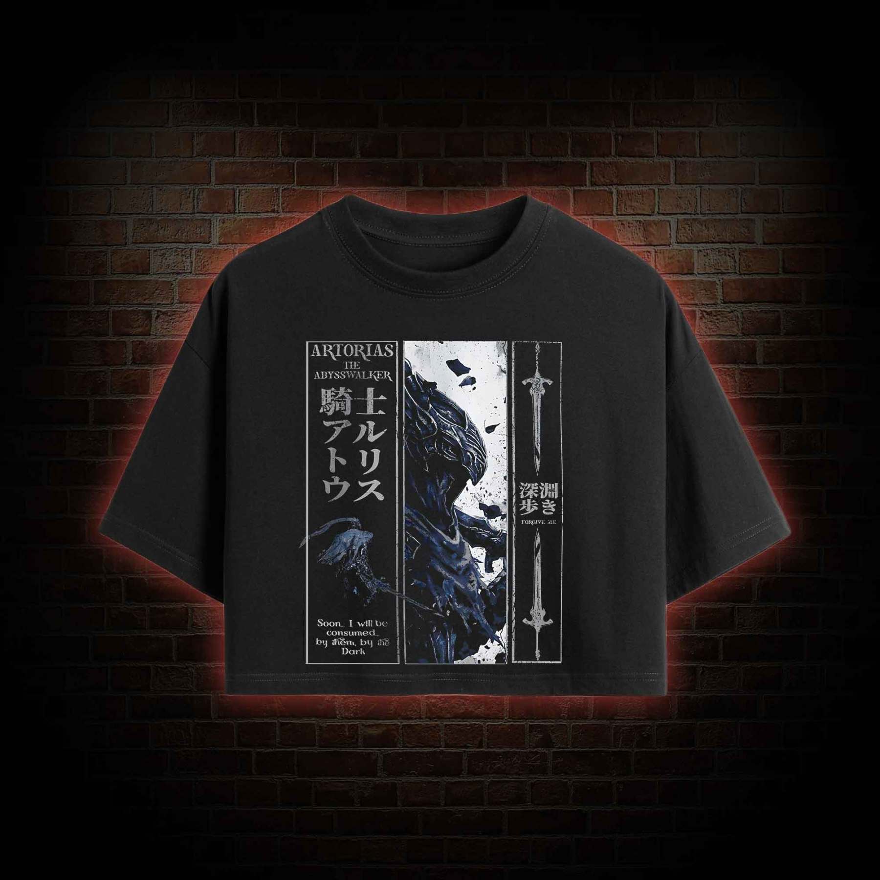 The Abysswalker Forgive Me Crop Top