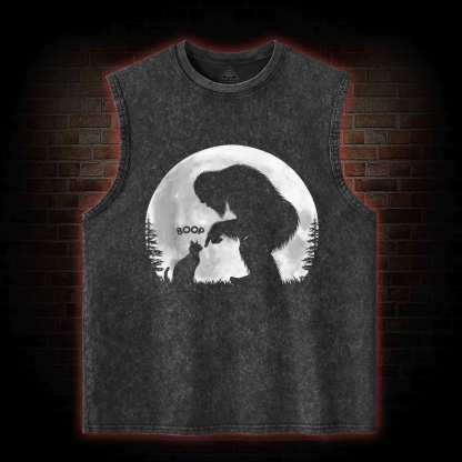 Hand Boop Nose Washed Tank Top