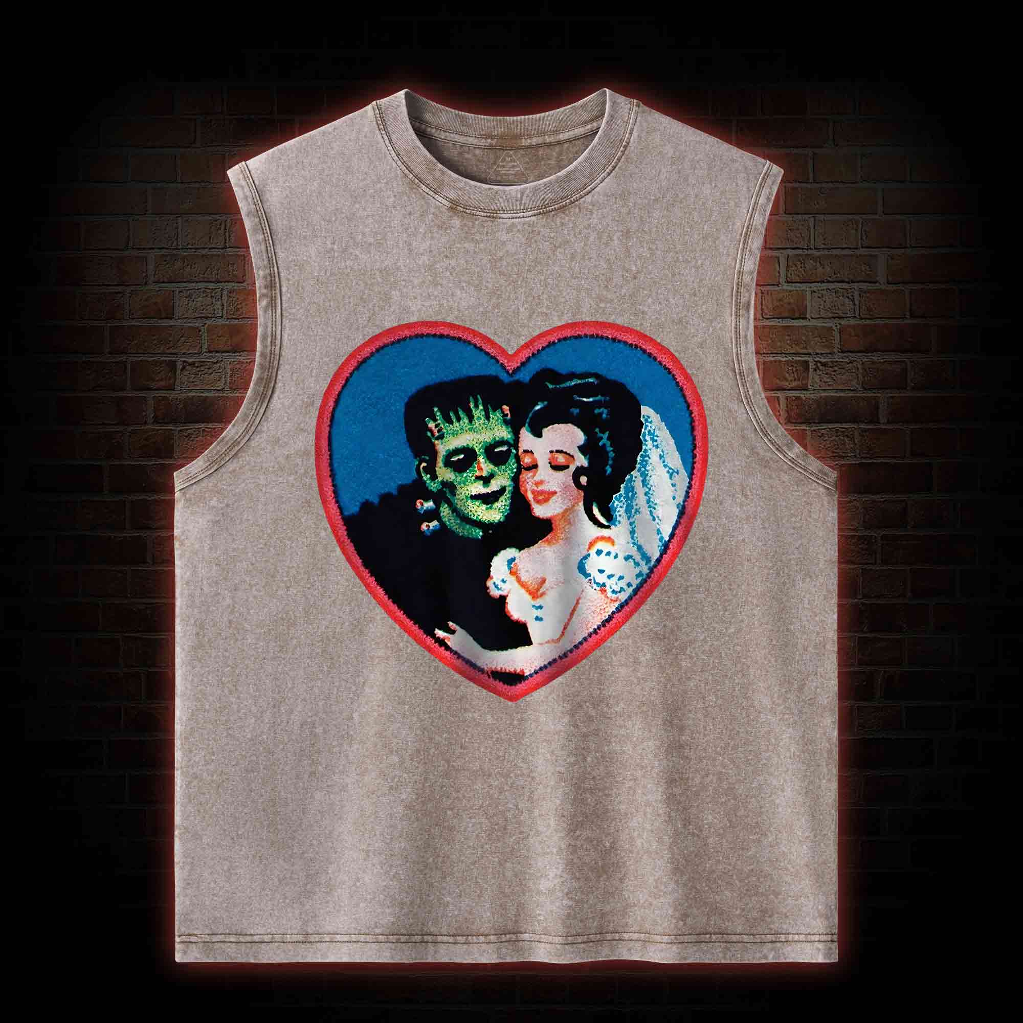 Monster Lover Washed Tank Top