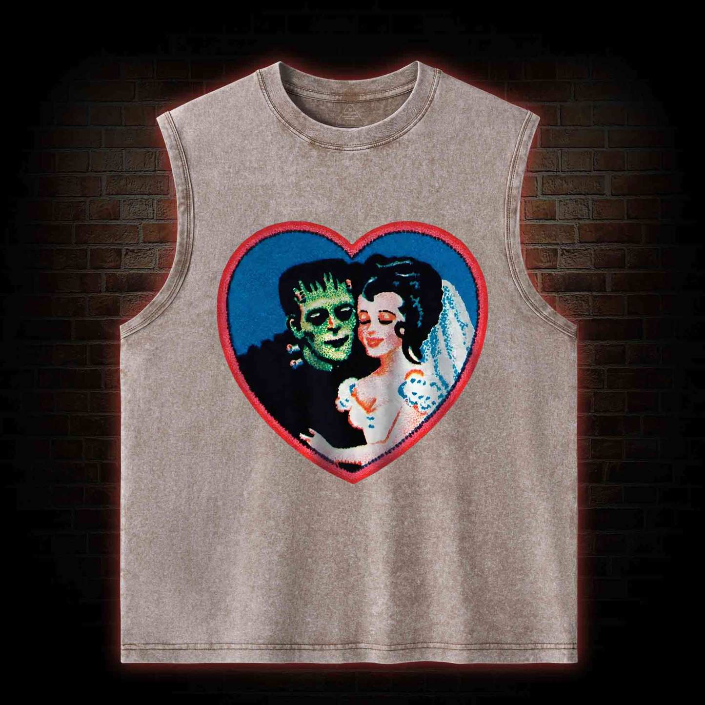 Monster Lover Washed Tank Top