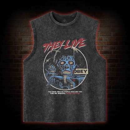 Dead Wrong Washed Tank Top